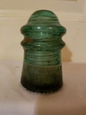 Hemingway-9 Made In USA Glass Insulator Patent May 2, 1893