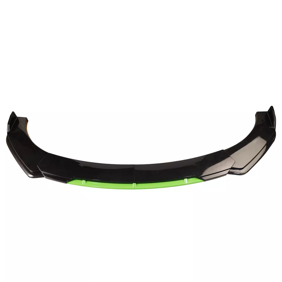 For Dodge Durango Front Bumper Lip 86" Side Skirt Rear Bumper Lip Black Green - Image 3 of 4