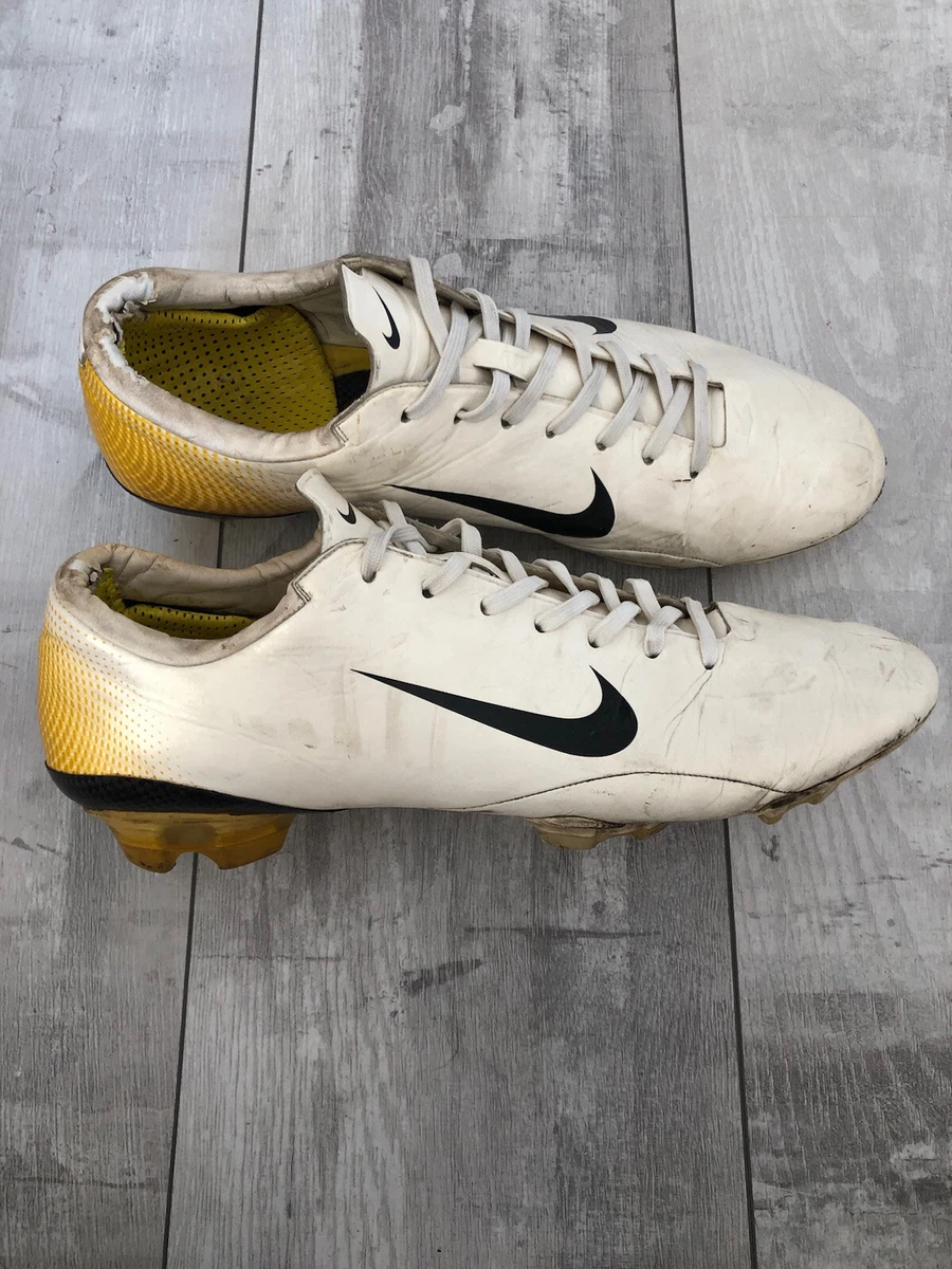 Nike Mercurial Vapor III FG White Football Soccer Cleats Professional | eBay