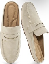 Mocasines Harence Mule cómodos sin cordones | Mujer Talla 6,5 / EU 36 / BR 36