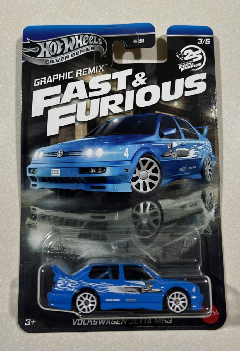 NEW 2025 Hot Wheels Fast & Furious Graphic Remix Volkswagen Jetta