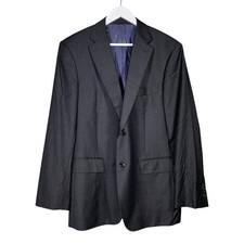 Suit Supply Napoli Blazer Jacket UK42R Mens Grey Vitale Barberis Wool Super 110s