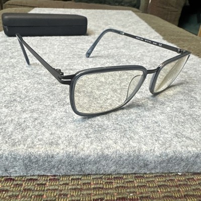 MODO 4530 Blue Rectangle Full Rim Eyeglasses Frames ONLY 50-17-143 Titanium