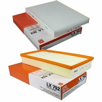 Mahle / Knecht Set Filterpaket Innenraumfilter LA 182 Luftfilter LX 792