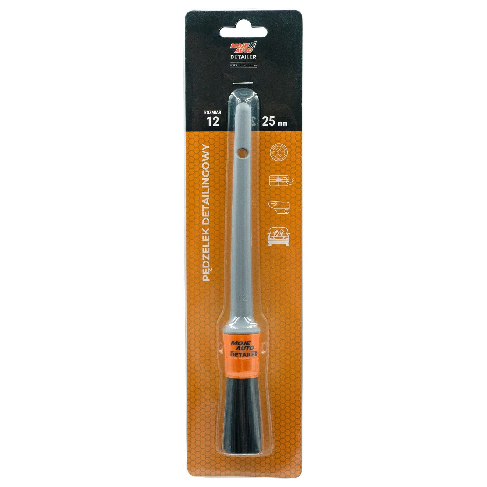 Fits MOJE AUTO - DETAILER 19-658 detailing brush ""12"" 25mm - Image 3