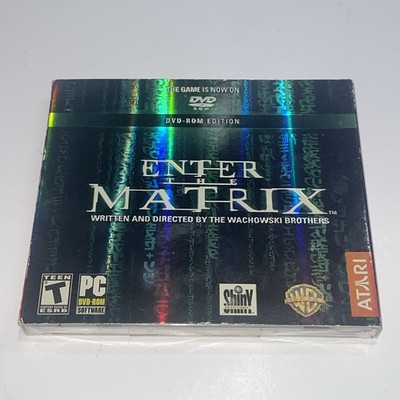 Enter The Matrix PC DVD-ROM Game Atari Wachowski Brothers Vintage NEW & SEALED!