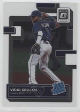 2022 Panini Donruss Optic Rated Rookie Vidal Brujan #38 10vb