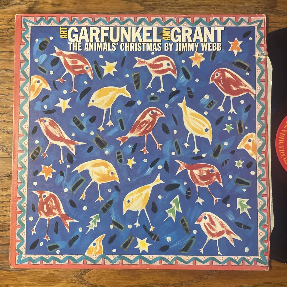 Art Garfunkel / Amy Grant The Animals’ Christmas By Jimmy Webb LP Columbia EX!!! — 第 2/4 张图片