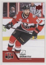 2020-21 Upper Deck AHL Exclusives 53/100 Logan Shaw #57 r8k