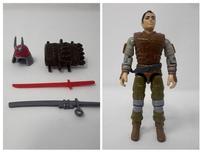 1988 Hasbro GI Joe Budo Samurai 3.75  Action Figure ARAH Vintage Near Complete