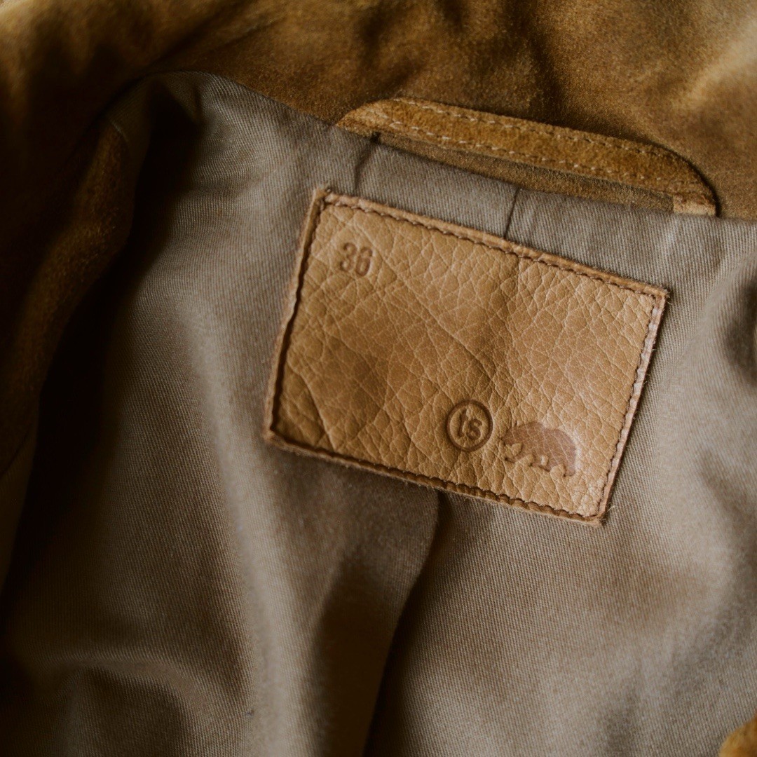 Rare: Taylor Stitch ‘Wyatt’ Jacket | Cognac Suede | Size 36 (S) | Never Worn - second product detail image