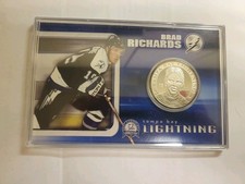 Brad Richards Tampa Bay Lighting Silver Collectible Coin