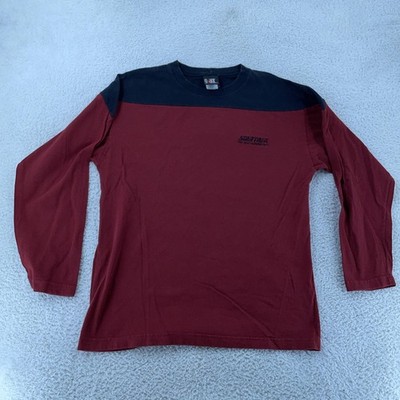 Vintage Star Trek The Next Generation L/S Shirt Mens Large Sci Fi TV Con USA 90s