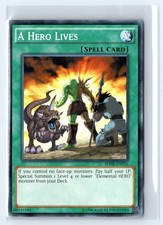 A Hero Lives Common Structure Deck: HERO Strike SDHS-EN026 LP