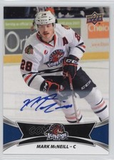 2016-17 Upper Deck AHL Auto Mark McNeill #55 Auto 4ta