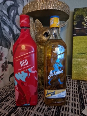 2 x Johnnie Walker Red Lable & Blonde NEU Scotch Whisky, 40% Vol., 0,7 L