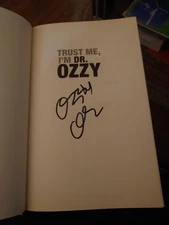 Signed / Autographed Ozzy Osbourne Book  