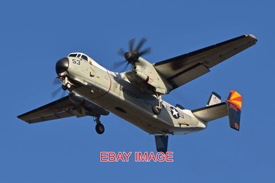 FOTO FLUGZEUG GRUMMAN C-2A WINDHUND 162155 / 2155 / 53 C/N 35 BETRIEBEN VON V