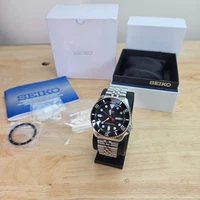 Seiko SKX007K2 7S26-0020 Automatic Diver Custom Mod with Box Parts Bracelet
