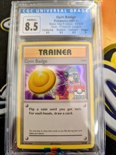XY Black Star Promo Sabrina Gym Badge XY208 Pokemon League CGC 8.5 on eBay