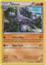 1x Gliscor - 81/149 - Holo Rare Lightly Played Pokemon BW - Boundaries Crossed