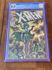 X-Men 50 CGC 8.0 OW Pages (2nd app of Polaris- Steranko Cover 1968) #002 +magnet