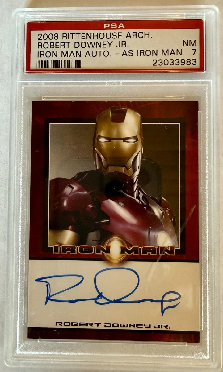 Iron Man Professional Sports Authenticator (PSA) Trading Cards for