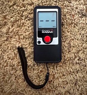 Pocket Radar PR1000 Baseball/Softball Speed Radar Gun w/strap