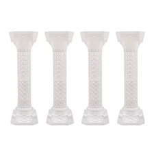 4PCS Wedding Roman Column Pillars Decoration, Wedding Landscaping Roman Pillar P