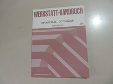 Honda Prelude BB1 BB2 BB3 1994 Werkstatthandbuch Ergänzung Heft