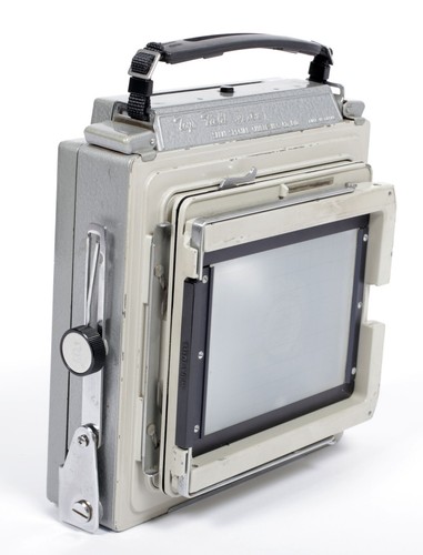 Toyo 4X5 metal field camera with 127mm + 210mm lenses + holders + Film #4411 - Picture 10 of 11