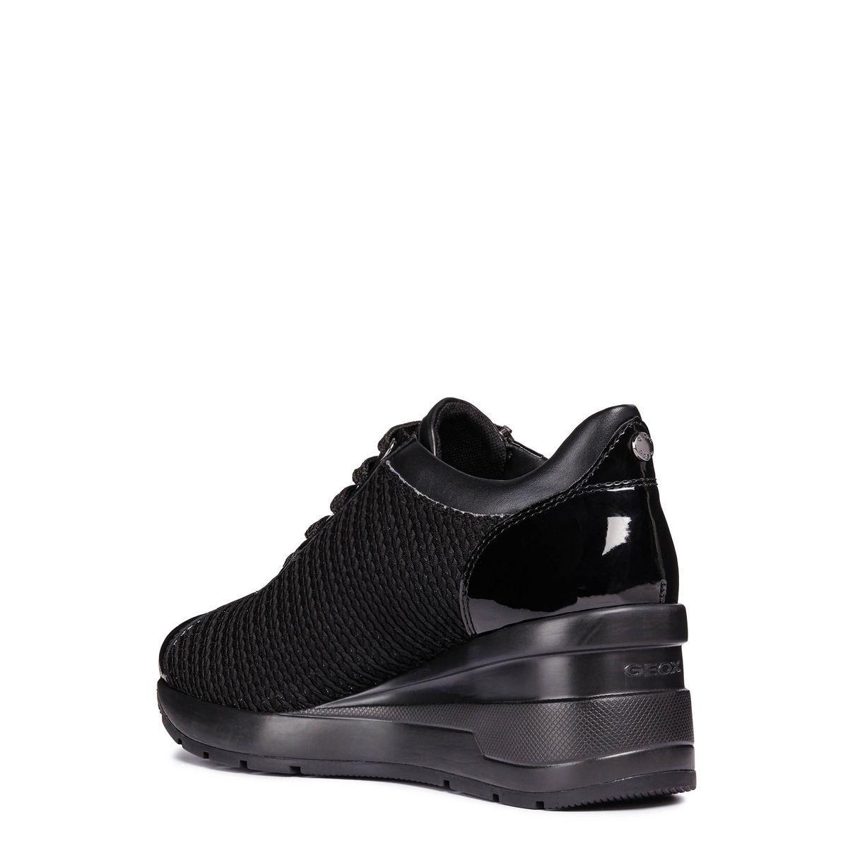 GEOX zapatilla zapatilla GEOX de deporte ZEPPA mujer ZOSMA D848LA TESSUTO negro BRILLANTE INSERTI IN VERNICE 19a67c GEOX zapatilla zapatilla GEOX de deporte ZEPPA mujer ZOSMA D848LA TESSUTO negro BRILLANTE INSERTI IN VERNICE 19a67c