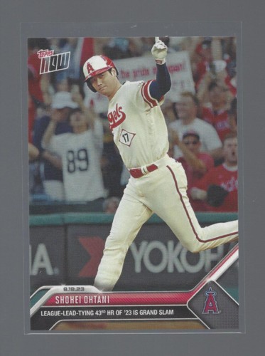 Shohei Ohtani 2023 Topps Now #727 08/19/2023