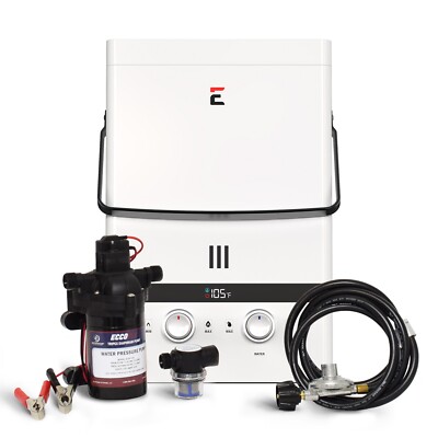 Eccotemp Luxé GPM Outdoor Portable Tankless Water Heater w
