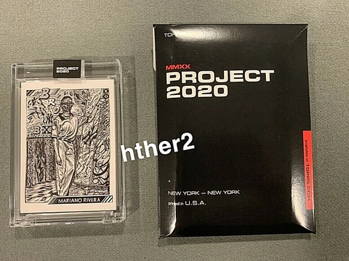 Topps Project 2020 Card #91 Mariano Rivera Yankees 1992 by JK5 **FAST SHIPPING**