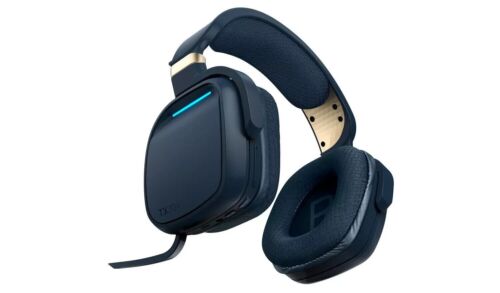 Gioteck TX70+ Cuffie da gioco switch wireless Bluetooth PS5 PS4 - Blu 3637528 - Foto 2 di 2