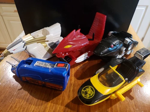 Vintage Saban Power Rangers  5x Vehicles