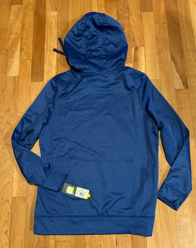 New York NY Giants Hoodie Women NFL Sweatshirt Shirt Blue Red Long Large L NWT - Picture 5 of 9