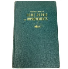 Vtg 1949 POPULAR MECHANICS HOME REPAIR AND IMPROVEMENTS Illustrated Guide HC a