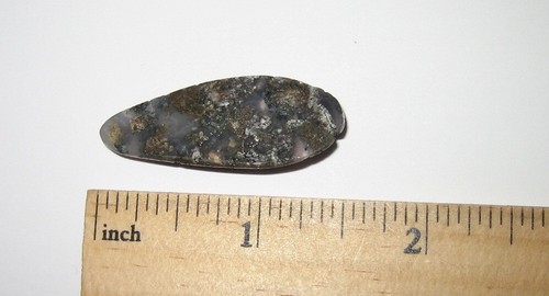 POLIERTER NATÜRLICHER 38mm x 15mm SMITHSONIT KRISTALL CABOCHON MEXIKO ~ 6,7gramm *2 - Bild 2 von 7