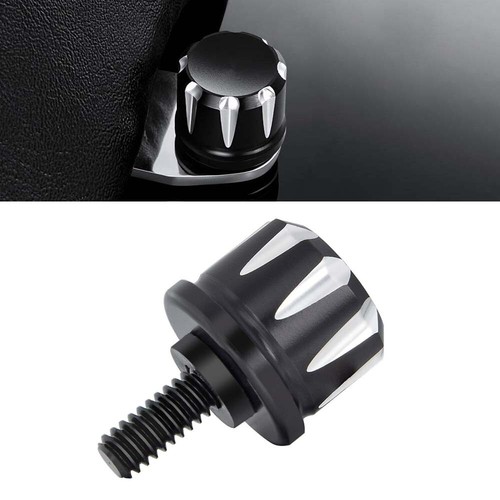 Black Rear Fender Seat Bolt Screw For Harley Touring Softail Sportster 1996-2023 - Picture 1 of 9