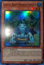 Yugioh 2022 Crystal Beast Emerald Tortoise 1st Ed. BLCR-EN049 Near Mint