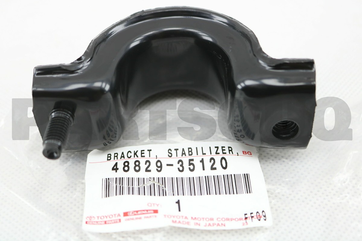 4882935120 Genuine Toyota BRACKET, FRONT STABILIZER, NO.1 LH 48829 