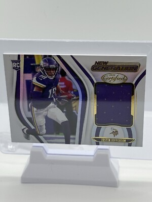 2020 Panini Certified - New Generation Jerseys Mirror #16 Justin Jefferson (MEM,