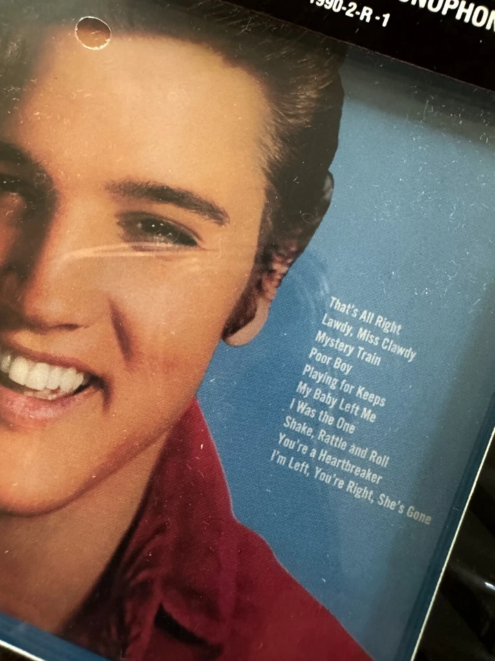 ELVIS PRESLEY SEALED LONGBOX CD RCA PROMO FOR LP FANS ONLY HYPE STICKER ALBUM Foto 3 de 4