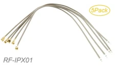 5-Pack 5.9inch 2.4G Receiver Antenna IPEX to open end for FrSky, Futaba