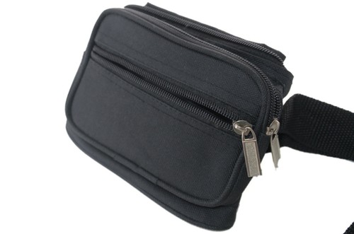 Women Men Waist Hip Bag Belt Bum Canvas Travel Fanny Purse Body Pack Zipper Drop - Picture 2 of 12
