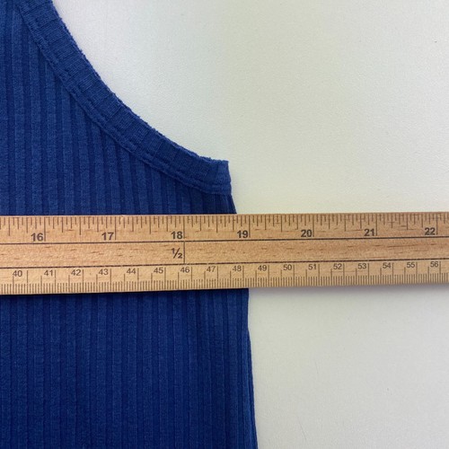 ODD MOLLY Women Navy Blue Exquisite Tank Top Size 4 / XL - Picture 7 of 9