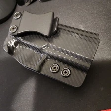 Sig Sauer P320 Compact w/optics IWB Holster Rounded Gear Carbon Fiber Kydex 