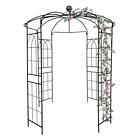 High Quality Metal Garden Arch Iron Garden Arbors Gazebo Dia6.8ft x 9.5ft